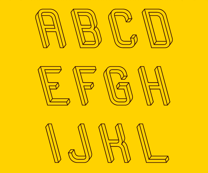 frustro 01 The Impossible Typeface