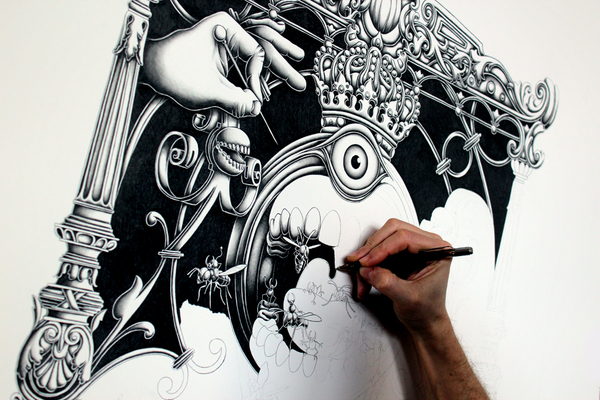 A Triptych (panel 1) by Joe Fenton i1b137 A Triptych (panel 1) by Joe Fenton