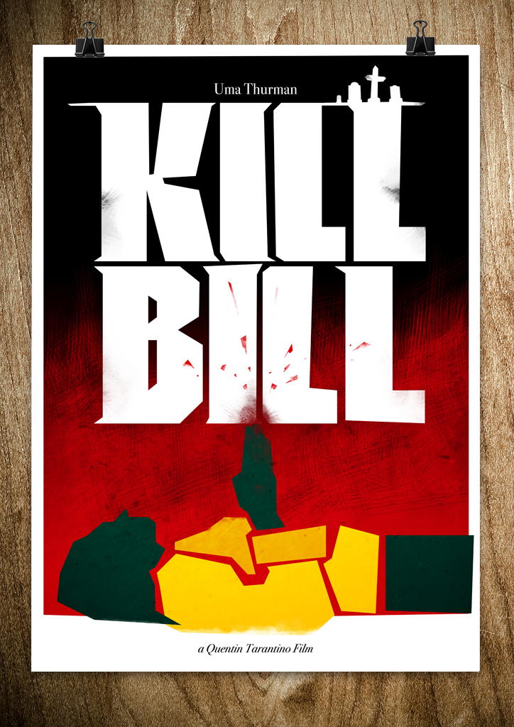 killbillposter1 A Bronx Tale, Kill Bill, Cape Fear   Posters by Rocco Malatesta
