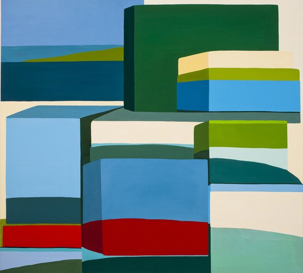 Paintings by Louise Belcourt louise belcourt mound2 Paintings by Louise Belcourt