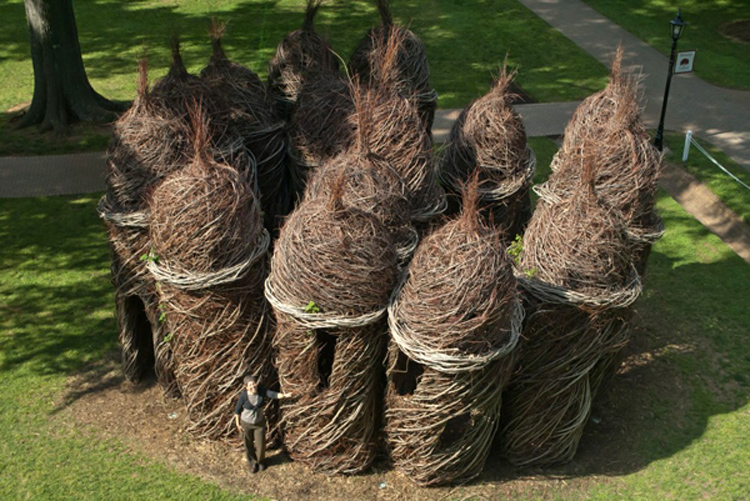 Sculptures by Patrick Dougherty pd11 Sculptures by Patrick Dougherty