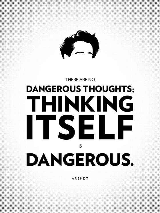 Philosophy Posters philosophy posters Arendt Philosophy Posters