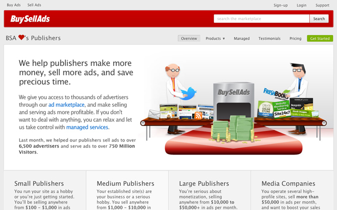 red bsa 30 Bold Red Web Designs