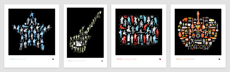 Chop Shop’s Four Icons of Rock Posters rockCollection hires1 Chop Shop’s Four Icons of Rock Posters