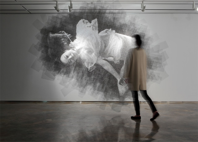 Portraits made of Wire Mesh by Seung Mo Park seung mo park wires 01 Portraits made of Wire Mesh by Seung Mo Park