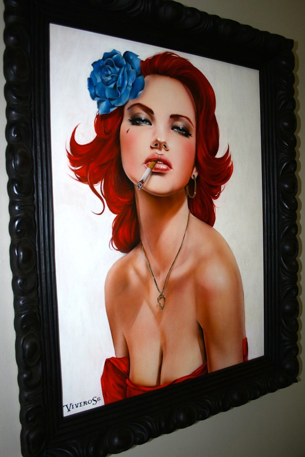 New Brian Viveros Painting: The Blue Rose thebluerose02 New Brian Viveros Painting: The Blue Rose