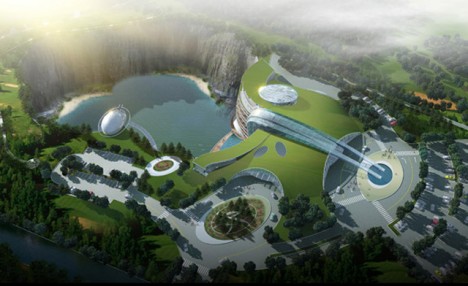 tumblr m2kt5hP5fO1rse1ipo2 500 China builds a luxury underground hotel