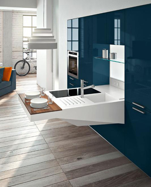 tumblr m2ofwxkXyU1rse1ipo1 500 1 Compact Kitchen by Snaidero