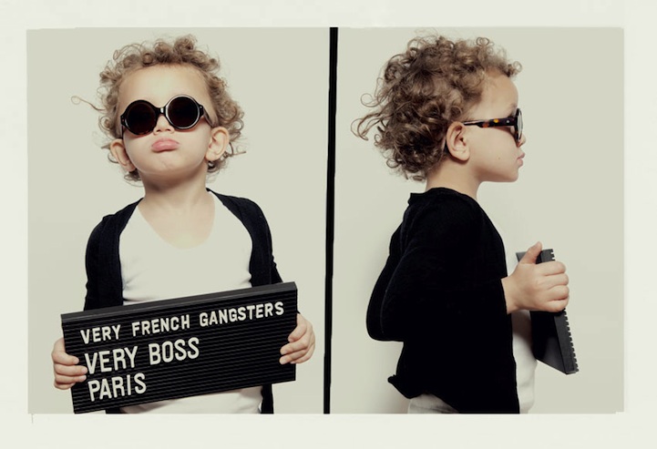 Adorable Kids Transform Into Very French Gangsters veryfrenchgangsters02 Adorable Kids Transform Into Very French Gangsters