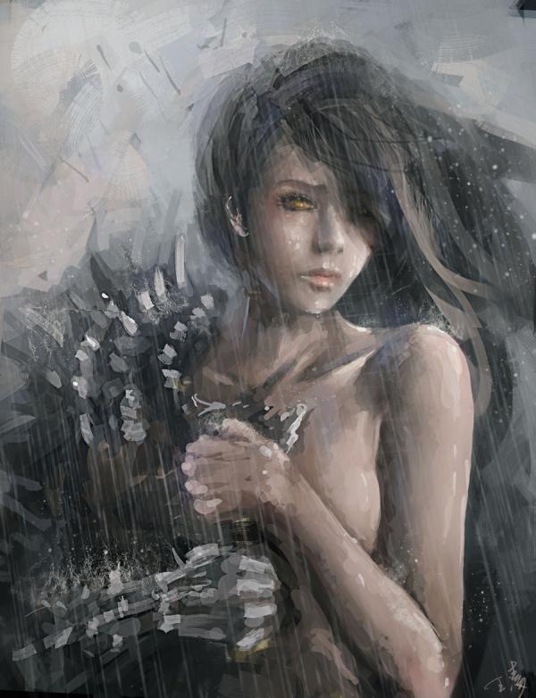 warrior3 by wang ling600 782 Digital Paintings by Wang Ling