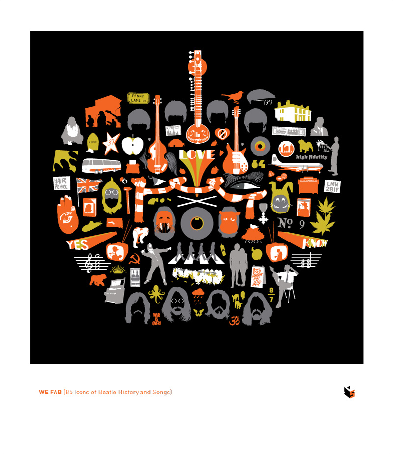 Chop Shop’s Four Icons of Rock Posters weFab digital hires Chop Shop’s Four Icons of Rock Posters