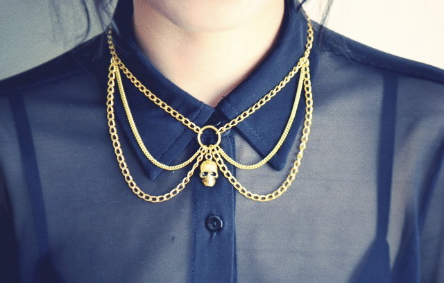 1o22 Collar necklace by Francis Frank