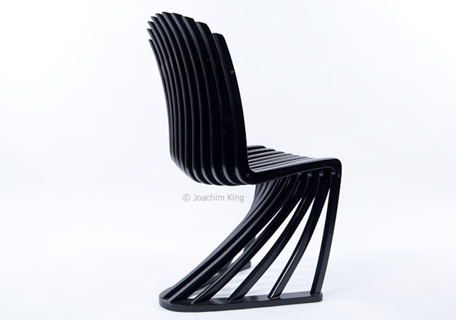 1o55 Stripe chair by Joachim King