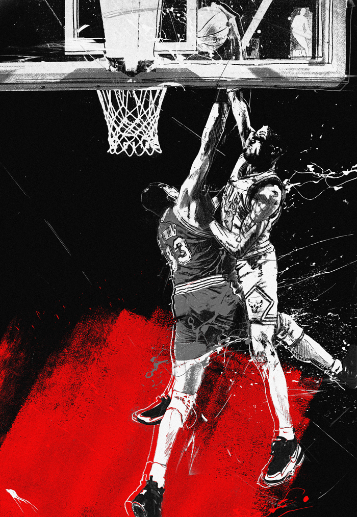 Dunk Illustration Series by jtabije Dunk Illustration Series by jtabije
