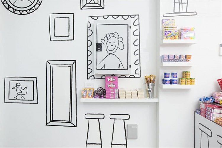 Candy Shop Design that looks like a drawing by Red Group 239 750x499 Candy Shop Design that looks like a drawing by Red Group