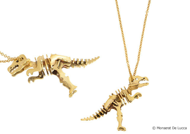 T rex necklace by Monserat De Lucca 2o31 T rex necklace by Monserat De Lucca