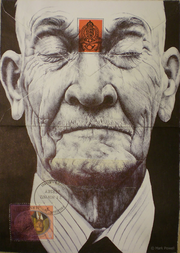 2o38 Biro pen drawings by Mark Powell