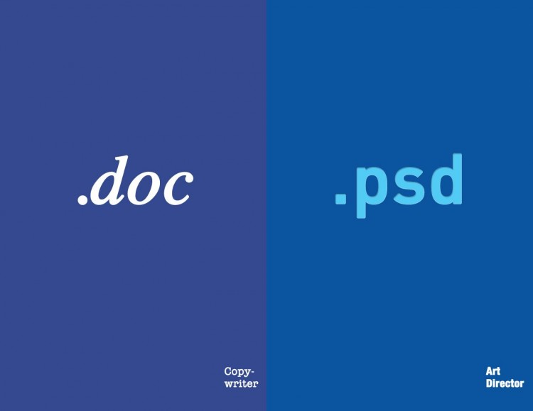 411601 222236981223353 222224777891240 390859 1144550385 o2 750x579 Advertising   Copywriters vs Art Directors