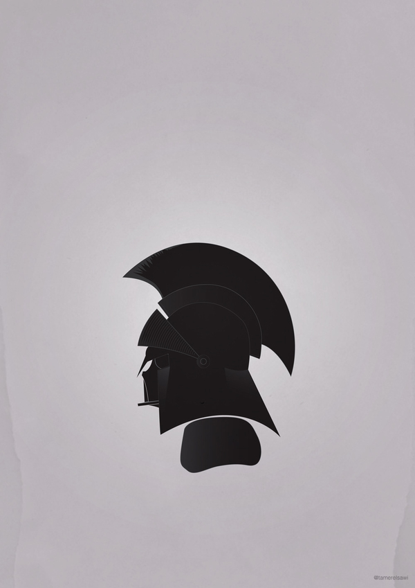 43c78a9cb3de54e06bfdf37087af6a58 Vadarisim   A playful vector collection using Darth Vader’s helmet.