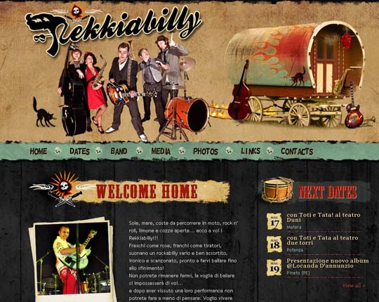 49.retro websites 50 Really Cool Retro Vintage Style Websites for Inspiration