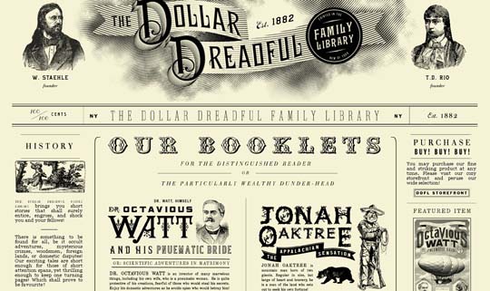 5.retro websites 50 Really Cool Retro Vintage Style Websites for Inspiration