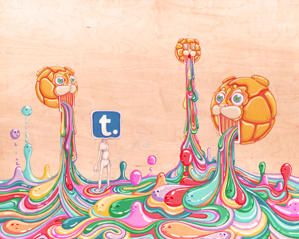 500 followers 600px3 Fascinating Factual Illustrations by Marcelo Gallegos