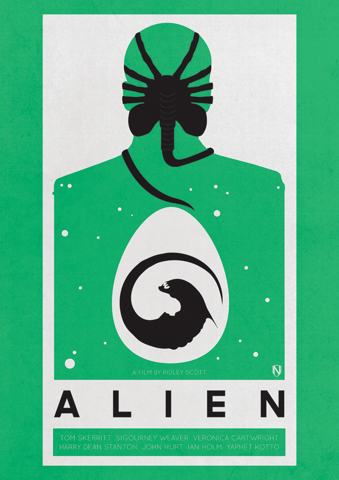 Buy an Alien Print & get a Prometheus print free from @needledesign ALIEN PRINT1 Buy an Alien Print & get a Prometheus print free from @needledesign