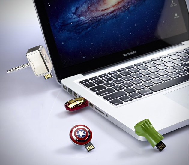 Avengers USB Flash Drive pic on Design You Trust Avengers USB Flash Drive The Avengers USB Flash Drives