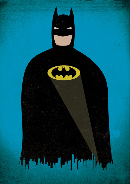 Batman & Dark Knight Rises Print by @needledesign BATMAN111 Batman & Dark Knight Rises Print by @needledesign