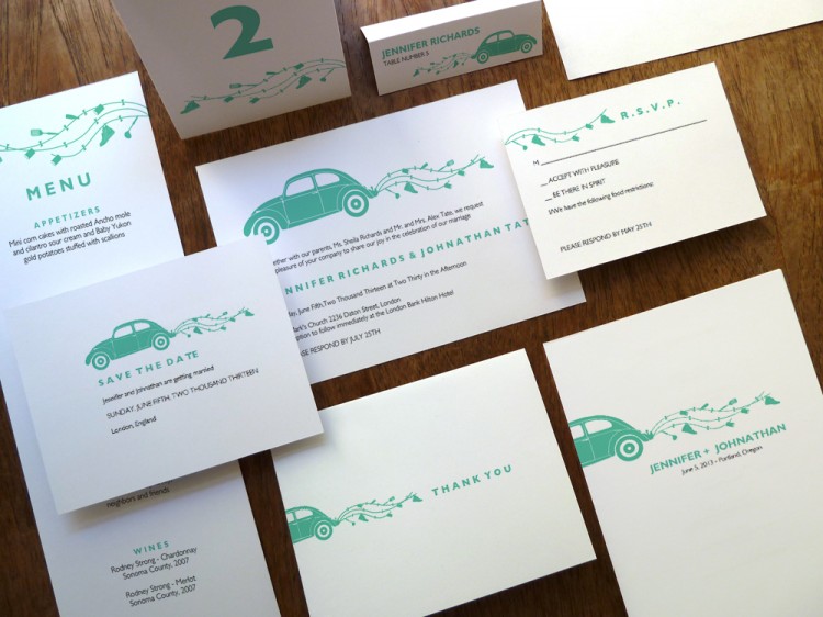 Beetle Kit 750x562 Printable Wedding Invitation Set   Beetle