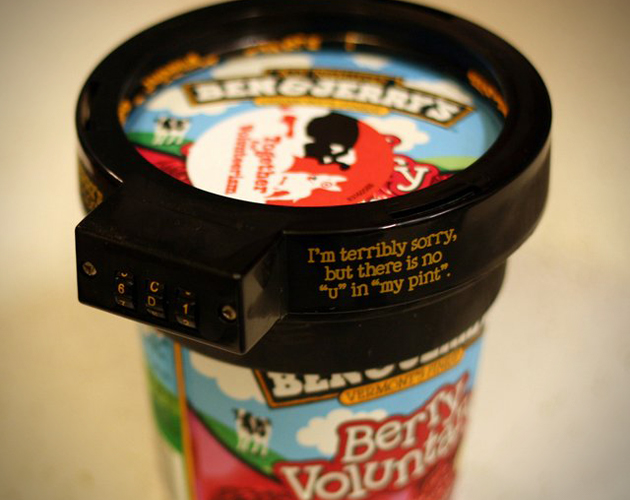 Ben & Jerry’s Pint Lock Ben Jerrys Pint Ice Cream Lock Ben & Jerry’s Pint Lock