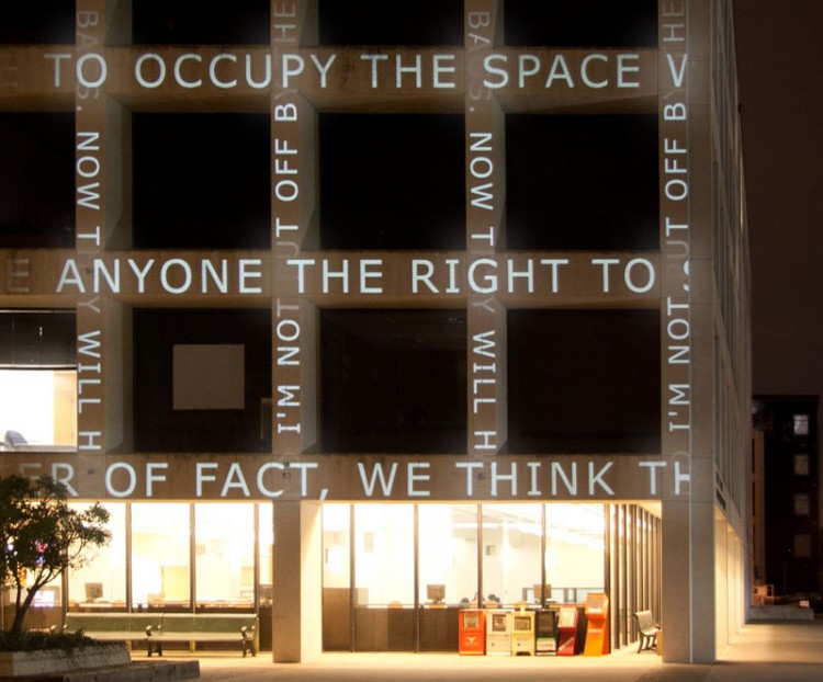 Ben Rubin And Thats the Way It Was installation at UT collabcubed 750x622 pic on Design You Trust Ben Rubin And Thats the Way It Was installation at UT collabcubed 750x622 Ben Rubin Installation at University of Texas