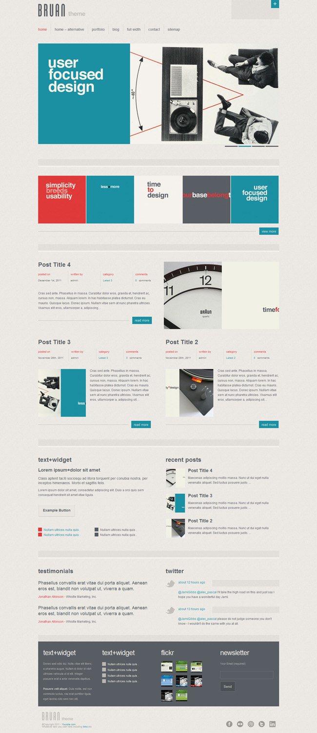 Fresh and Clean WordPress Themes Bruan1 Fresh and Clean WordPress Themes
