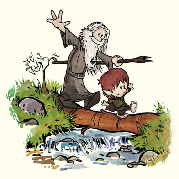 Calvin and Hobbes Mashups Calvin and Hobbes Mashups Lords of the Rings Calvin and Hobbes Mashups