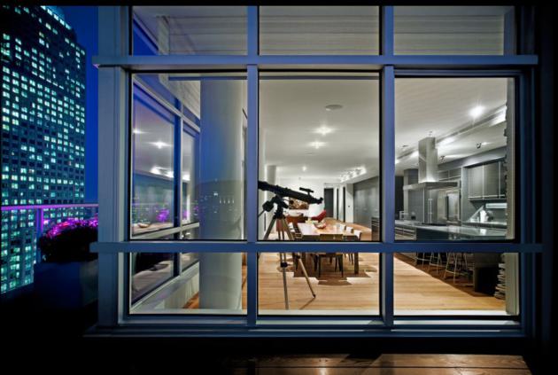 Bachelor Pad Penthouse Overlooking Montreal Skyline Contemporary Penthouse Apartment in Downtown Montreal 1 Bachelor Pad Penthouse Overlooking Montreal Skyline