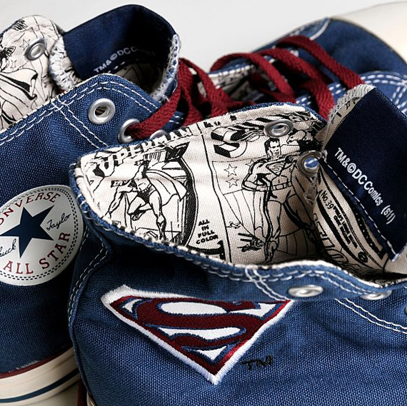 Superman Chuck Taylor All Star by DC Comics Converse x DC Comics Superman Chuck Taylor All Star 1 Superman Chuck Taylor All Star by DC Comics
