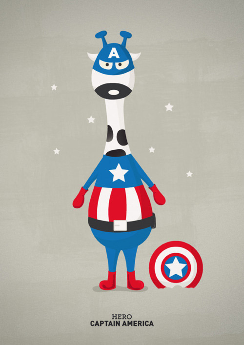 Superhero Giraffes DYT giraffe 21 Superhero Giraffes