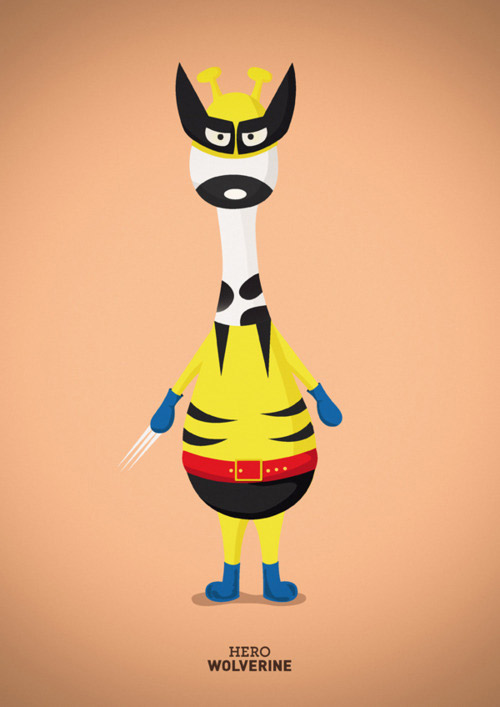 Superhero Giraffes DYT giraffe 3 Superhero Giraffes