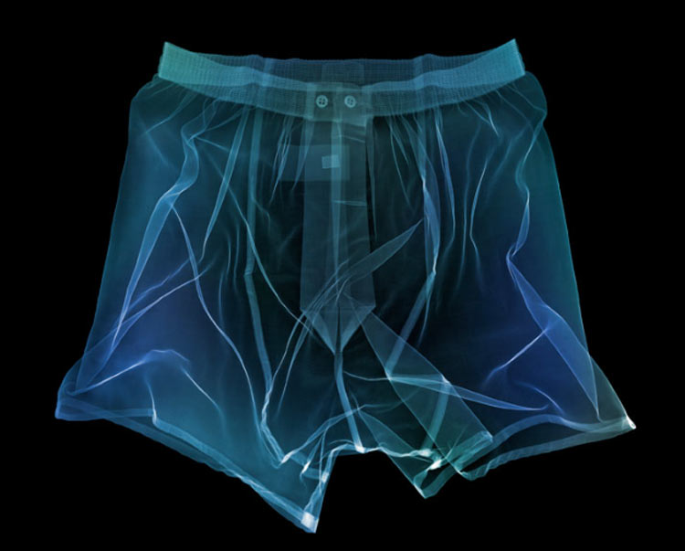 Clothing X rayed by Nick Veasey DYT rayons X par Nick Veasey 1 Clothing X rayed by Nick Veasey