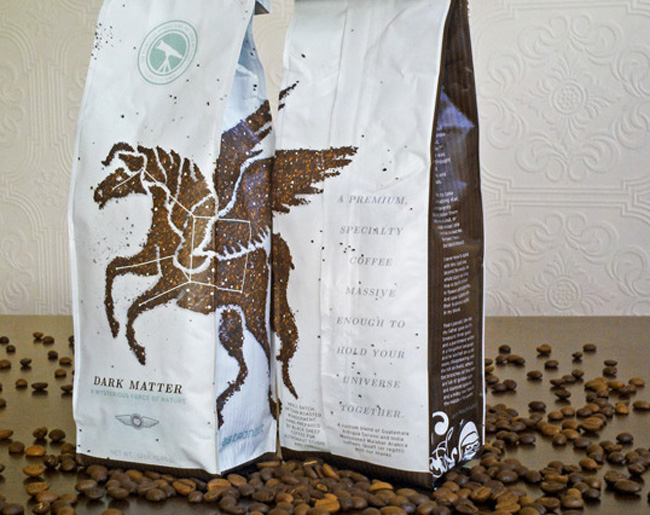 10 Creative Coffee Package Designs Dark Matter 10 Creative Coffee Package Designs