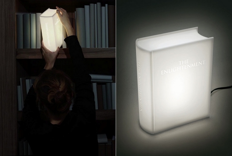 Enlightenment Book Lamp Enlightenment Book Lamp BonjourLife.com Enlightenment Book Lamp