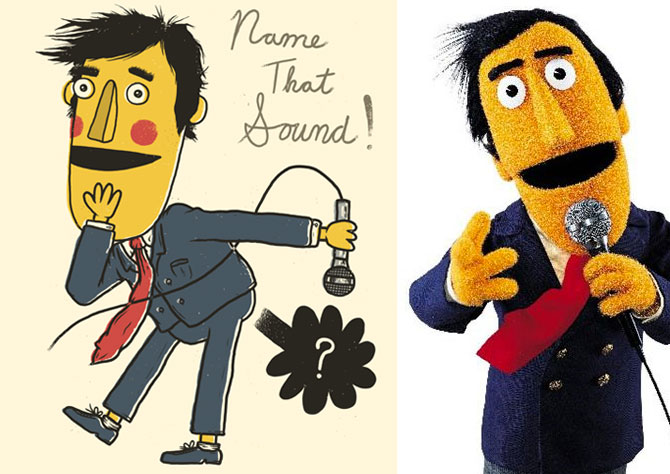 Guy Smiley Threadless Sesame Street Design Robert Bryce Milburn pic on Design You Trust Guy Smiley Threadless Sesame Street Design Robert Bryce Milburn Name That Sound!