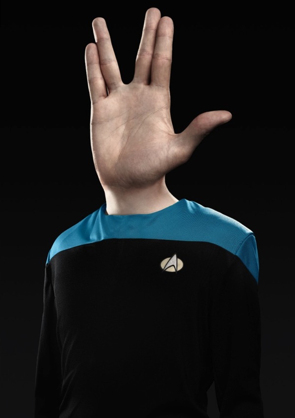 Hand faces spock paul ripke pic on Design You Trust Hand faces spock paul ripke Hand Faces