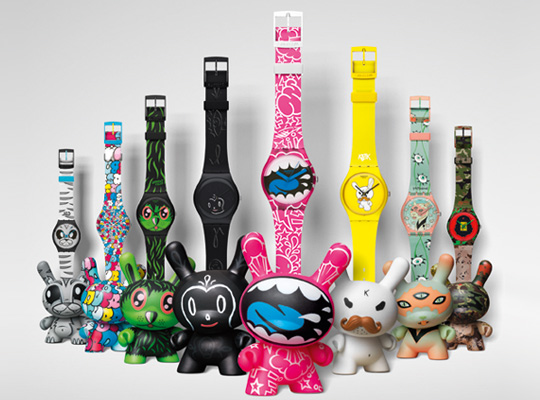 Dunny Watch Collection by Kidrobot & Swatch Kidrobot x Swatch Watch x Dunny Collection 1 Dunny Watch Collection by Kidrobot & Swatch