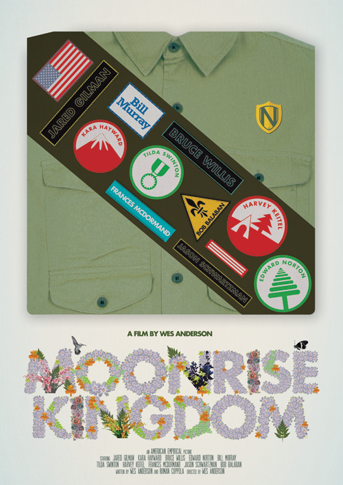 MOONRISE KINGDOM 1 WES ANDERSON PRINTS BY @NEEDLEDESIGN