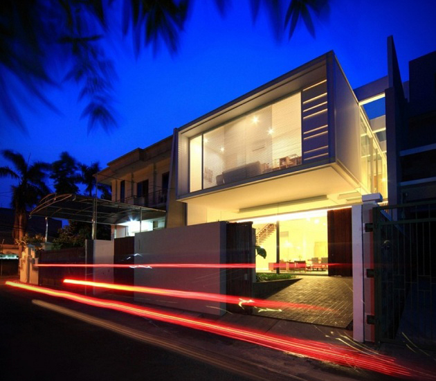 Modern Satu House by Chrystalline Artchitect 1 Stunning Satu House in Indonesia
