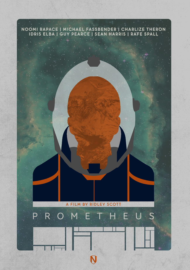 Buy an Alien Print & get a Prometheus print free from @needledesign PROMETHEUS Buy an Alien Print & get a Prometheus print free from @needledesign