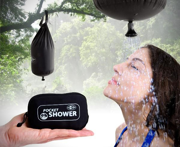 On The Go Pocket Shower Portable Pocket Shower by Sea to Summit 1 On The Go Pocket Shower
