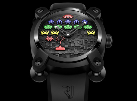 Space Invaders Watch by Romain Jerome Romain Jerome Space Invaders Watches 1 Space Invaders Watch by Romain Jerome