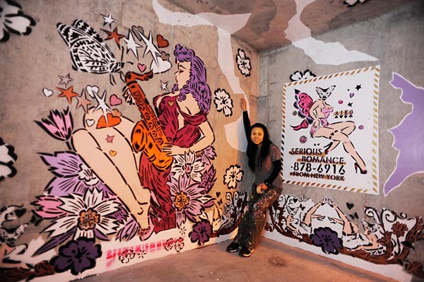 Graffiti Art by Aiko Nakagawa Standard Aiko Cooper Graffiti Art by Aiko Nakagawa
